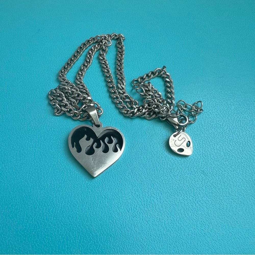 Cyberspace Shop Heart Necklace